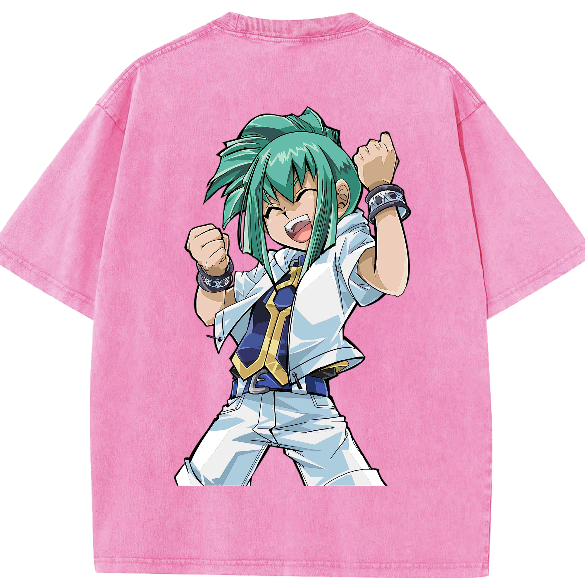 （画像用） 遊☆戯☆王 Yu-Gi-Oh! 綿100% ヴィンテージ風 半袖Tシャツ（背面プリント）